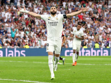Карим Бензема донесе равенство на Реал Мадрид в последния си мач