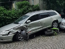 Моторист катастрофира заради пиян шофьор в Разградско