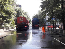 Започват поетапно измиване на централни улици в София