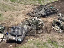Публикуваха видеото от унищожението на Leopard и разгрома на украинска атака срещу Токмак