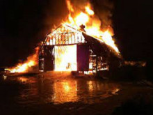 Пожар нанесе щети на животновъдна ферма в добруджанско село