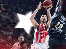 Цървена звезда изравни серията с Партизан за титлата на Събрия по баскетбол