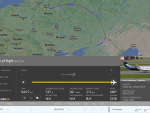 Самолетът на Пригожин e кацнал в Беларус