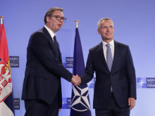 Вучич поиска от НАТО да поеме контрола и да осигури достоен живот на сърбите в Косово