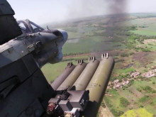 Руски Ка-52 унищожи с управляема ракета огнева точка на ВСУ на Южнодонецко направление