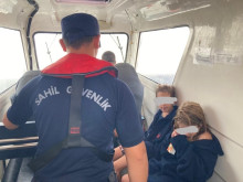 Две българчета са спасени от турската брегова охрана при Одрин