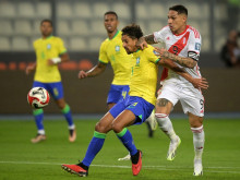 С гол на Маркиньос в края Бразилия стигна до победата срещу Перу