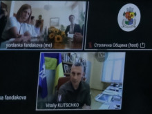 Фандъкова проведе онлайн разговор с кмета на Киев Виталий Кличко