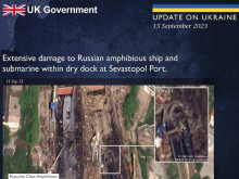 Публикуваха сателитни снимки на повредените при удари на ВСУ 