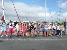 Варненски ученици трупаха опит на стаж във фирми на Канарските острови