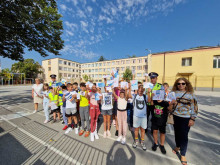 Благоевградската полиция и ученици отбелязаха Деня без загинали на пътя