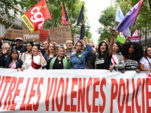 Френски активисти протестират срещу расизма и полицейската бруталност