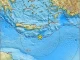Силно земетресение до остров Крит