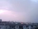 Гръмотевици раздират небето над Пловдив, порой се излива над града