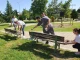 Активисти от ГЕРБ обновиха пейките в много посещаван парк в "Западен"