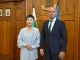 Костадин Димитров се срещна с новия посланик на Китайската народна републ...