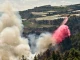 Пожар бушува до магистрала в Гърция