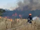 Герои: Пловдивските огнеборци овладяха единия от пожарите