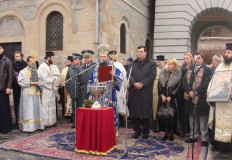 Литургия и хвърляне на кръста за Йордановден 2011