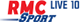 RMC SPORT LIVE 10 logo