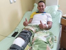 Футболист на Марица претърпя сложна операция