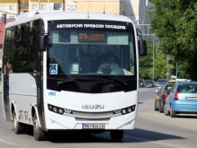Градските автобуси с празнично разписание на 22 септември
