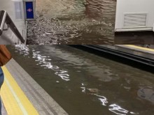 Метрото в испанската столица под вода