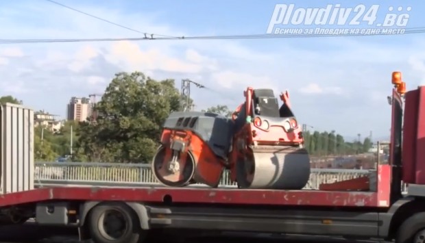 Валяк падна на надлез "Родопи"