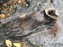 Полицията задържа крадеца, съсипал скулптурата на богинята на лова