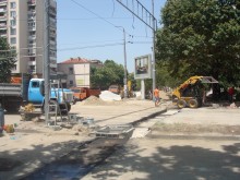 Работата по кръстовището между "Руски" и "Шести септември" върви в срок, отварят го в неделя следобед