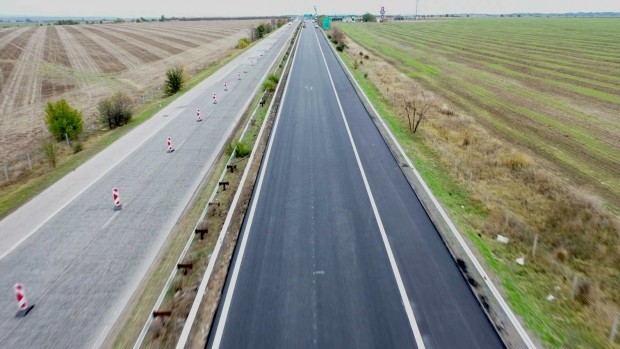 От днес започва ремонт на 12 километров участък от автомагистрала Тракия