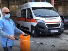 Пълна дезинфекция на линейките след всяко посещение на адрес