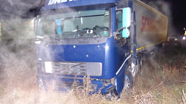 БГНЕС
Камион катастрофира в Благоевград след като на водача му прилошало
