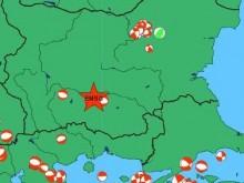 Земетресението е било с епицентър на 12 км южно от Пловдив