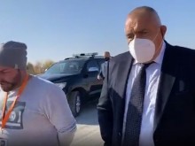Борисов изненадващо на магистрала "Тракия"