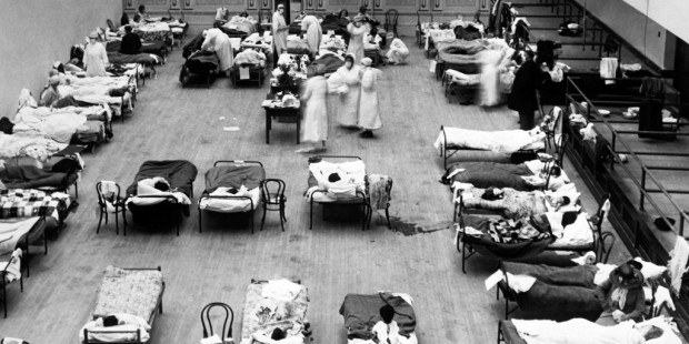 Испанският грип от 1918 е смятан за прототип на модерна