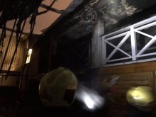 Изгоря още едно заведение на Крайбрежната алея във Варна