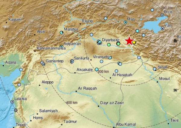 Земетресение с магнитуд от 5-та степен разтърси Турция в 07:45