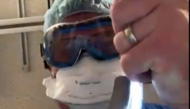 Лекар от Мисури публикува в Тwitter шокиращо видео. В него той