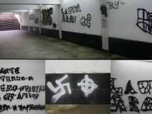 Вандалска война в подлеза на Панаира