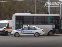 Катастрофа между линейка и автобус в Пловдив