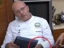 Шеф Манчев готви със златен часовник за 40 бона