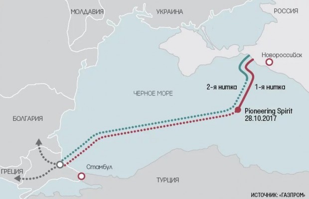 Газпром започна да доставя природен газ в Сърбия и Босна