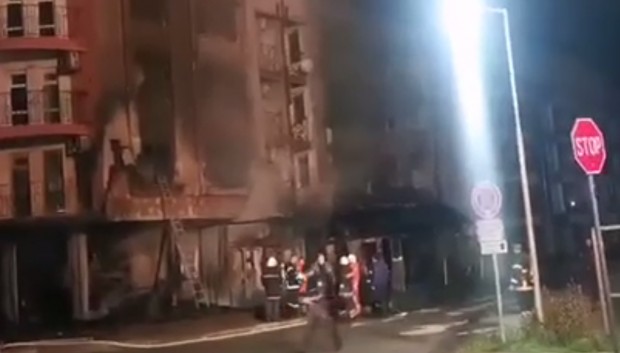 Рускиня пострада в пожар в Приморско Вчера около 19 40 часа