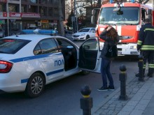 Първи кадри от мястото на инцидента на бул. "Васил Априлов"