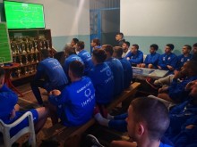 Футболистите на Спартак честитиха празника на голям ръководител в клуба