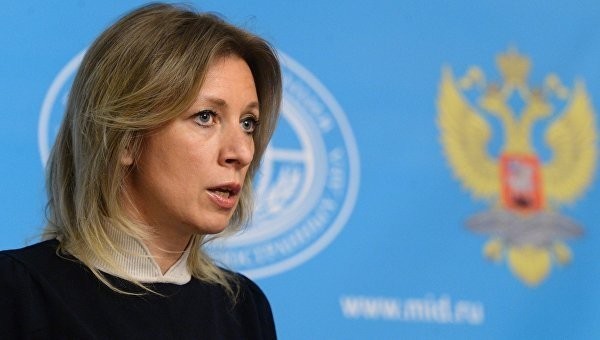 Говорителят на руското външно министерство Мария Захарова посочи в четвъртък,