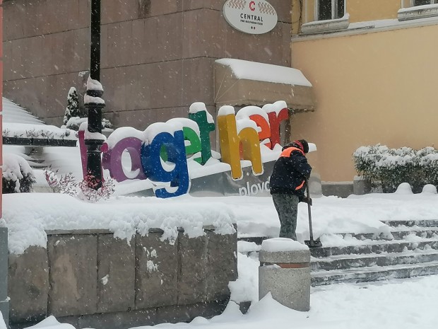 Ето каква е ситуацията с почистването на снега в Пловдив