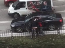 Вече разпитват свидетели на баталните сцени между шофьори в Пловдив (18+)