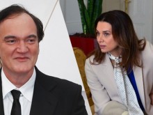 Тарантино ухажвал наша актриса и модел на Лагерфелд